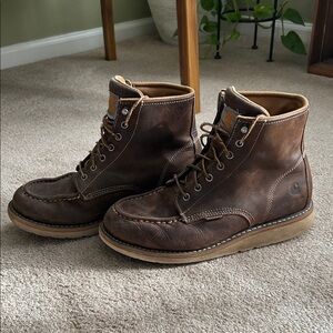 Carhartt Dark Brown Leather Boots